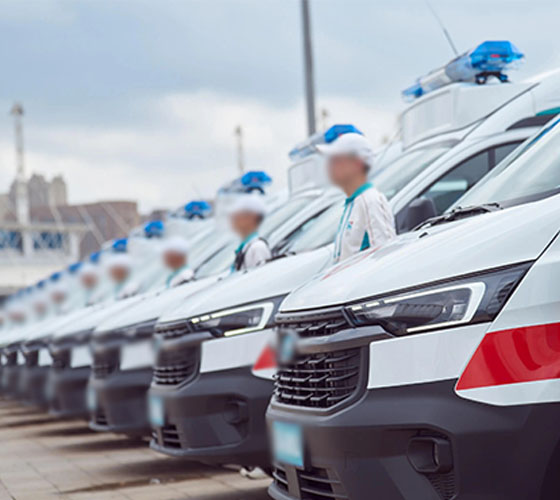 宜黄县服务车队展示